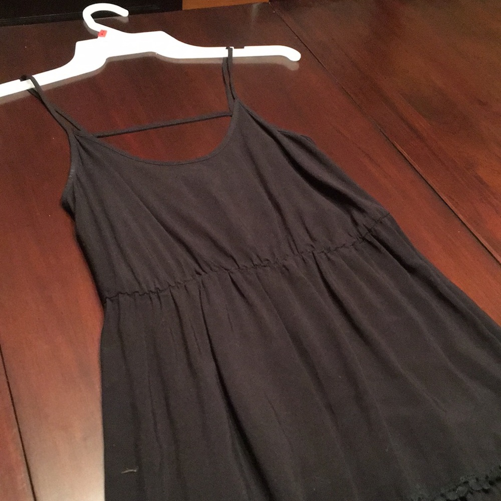 Black summer dress